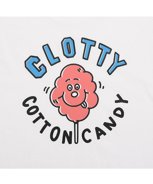 CLOTTY(クロッティ)の「『CLOTTY/クロッティー』COTTON CANDY T-SHIRT/コットンキャンティー 半袖Tシャツ(Tシャツ/カットソー・レディース・ホワイト・FREE)」の12枚目の写真