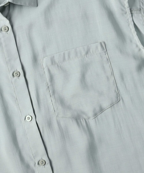 HONEYSUCKLE ROSE（ハニーサックルローズ）の「【HONEYSUCKLE ROSE】バックデザインブラウス（シャツ/ブラウス・レディース・オフホワイト/グリーン/ブラック・M/L）」の18枚目の写真