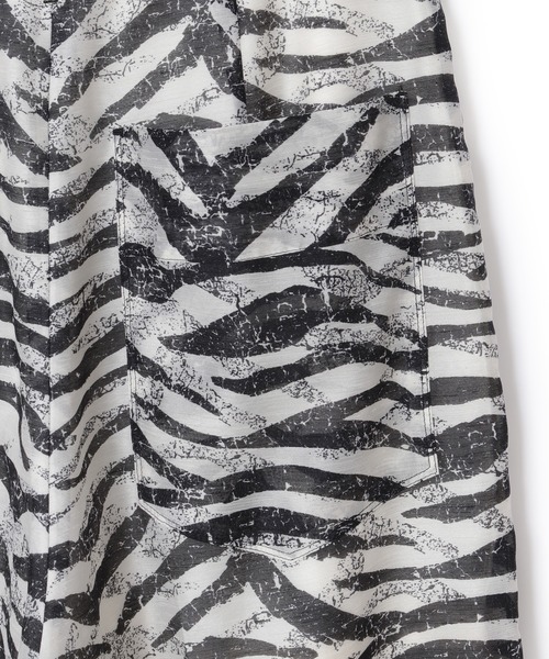 ADAM ET ROPE'(アダムエロペ)の「ゼブラプリントパンツ(その他パンツ・レディース・ホワイト系その他・36/38)」の10枚目の写真