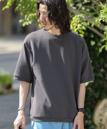URBAN RESEARCH Sonny Label | シルキータッチダンボールニットTシャツ(Tシャツ/カットソー)