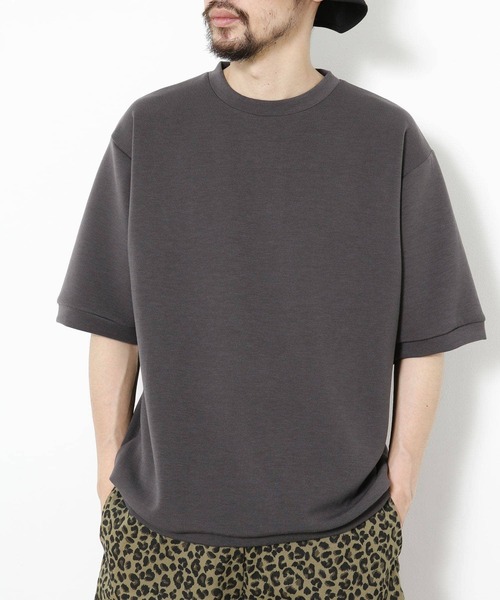 URBAN RESEARCH Sonny Label（アーバンリサーチサニーレーベル）の「シルキータッチダンボールニットTシャツ（Tシャツ/カットソー・メンズ・チャコールグレー/オフホワイト/ブルー/ミント・MEDIUM/LARGE）」の13枚目の写真