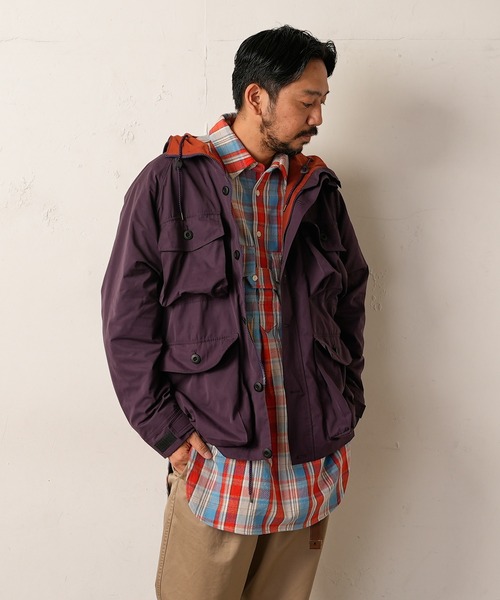CIAOPANIC TYPY（チャオパニックティピー）の「【Ares / アース】ビンテージアーミーパーカー（マウンテンパーカー・メンズ・パープル・ONE SIZE）」の4枚目の写真