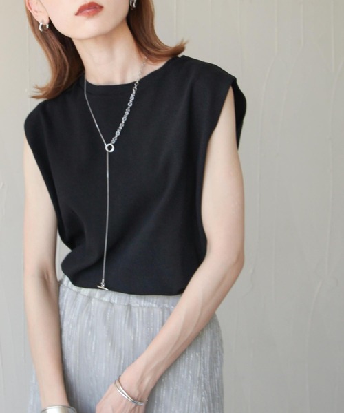 Chillfar（チルファー）の「タンクチュニック（チュニック・レディース・ブラック/オフホワイト/ベージュ/チャコール/マスタード/モカ・FREE）」の3枚目の写真