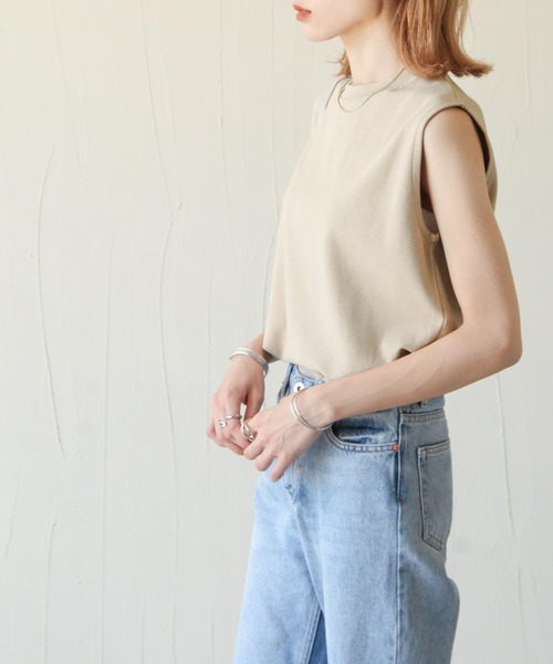 Chillfar（チルファー）の「タンクチュニック（チュニック・レディース・ブラック/オフホワイト/ベージュ/チャコール/マスタード/モカ・FREE）」の8枚目の写真