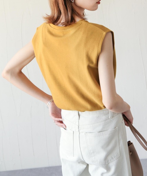 Chillfar（チルファー）の「タンクチュニック（チュニック・レディース・ブラック/オフホワイト/ベージュ/チャコール/マスタード/モカ・FREE）」の14枚目の写真