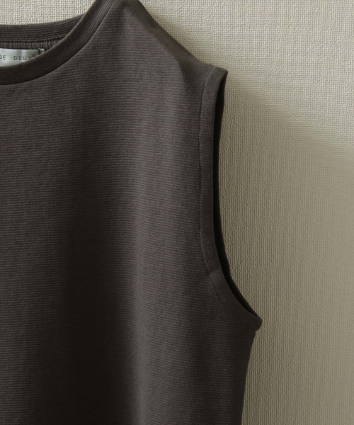 Chillfar（チルファー）の「タンクチュニック（チュニック・レディース・ブラック/オフホワイト/ベージュ/チャコール/マスタード/モカ・FREE）」の16枚目の写真