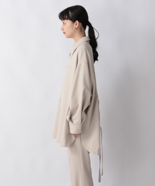 LOWRYS FARM（ローリーズファーム）の「メランジツイルウシロタックジャケット　956923（テーラードジャケット・レディース・ダークブラウン/イエロー/アイボリー・FREE）」の14枚目の写真