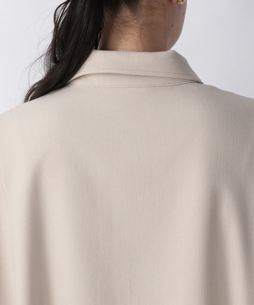 LOWRYS FARM（ローリーズファーム）の「メランジツイルウシロタックジャケット　956923（テーラードジャケット・レディース・ダークブラウン/イエロー/アイボリー・FREE）」の11枚目の写真