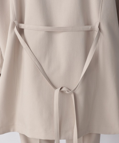 LOWRYS FARM（ローリーズファーム）の「メランジツイルウシロタックジャケット　956923（テーラードジャケット・レディース・ダークブラウン/イエロー/アイボリー・FREE）」の15枚目の写真