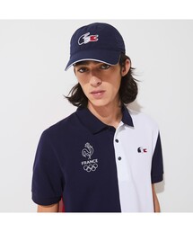 【美品】LACOSTE SPORT★ラコステ★デカワニ★トリコロール★キャップ LACOSTE（ラコステ）の「『French Sporting Spirit』 トリコロールワニ
