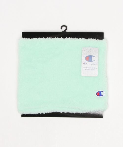 Champion(チャンピオン)の「Champion/チャンピオン キッズボアネックウォーマー(ネックウォーマー/スヌード・キッズ・ブラック/ベージュ/ブラウン/ピンク/ミント/パープル/ブルー/ネイビー・ONE SIZE/ONESIZE)」の5枚目の写真