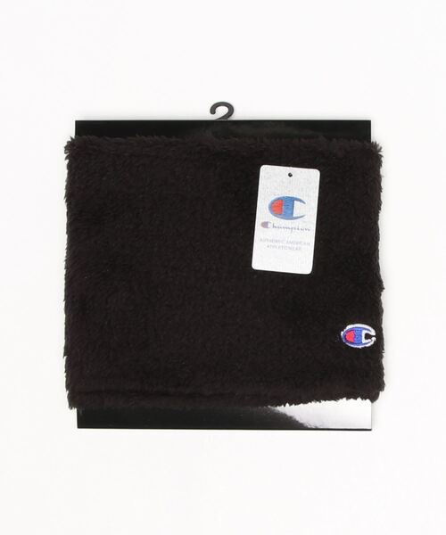 Champion(チャンピオン)の「Champion/チャンピオン キッズボアネックウォーマー(ネックウォーマー/スヌード・キッズ・ブラック/ベージュ/ブラウン/ピンク/ミント/パープル/ブルー/ネイビー・ONE SIZE/ONESIZE)」の2枚目の写真