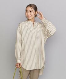 BEAUTY&YOUTH UNITED ARROWS | BY コットンタイプライターワイド スキッパーシャツ -ウォッシャブル-(シャツ/ブラウス)