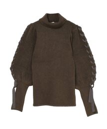 ハンドステッチテープニットプルオーバー