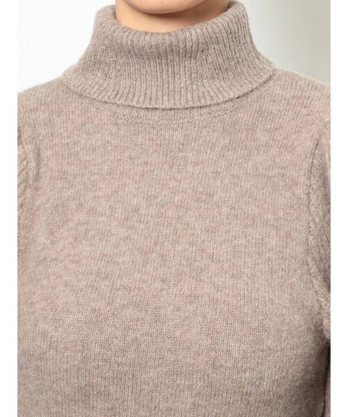 LAGUNAMOON（ラグナムーン）の「ハンドステッチテープニットプルオーバー（ニット/セーター・レディース・ブラウン/アイボリー/モカ・FREE）」の14枚目の写真