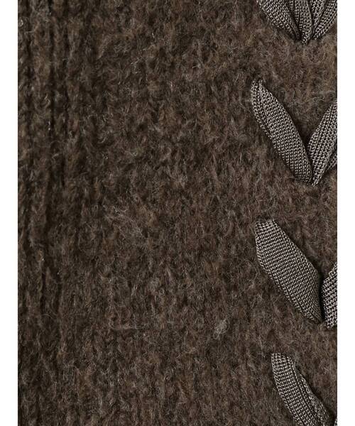 LAGUNAMOON（ラグナムーン）の「ハンドステッチテープニットプルオーバー（ニット/セーター・レディース・ブラウン/アイボリー/モカ・FREE）」の21枚目の写真