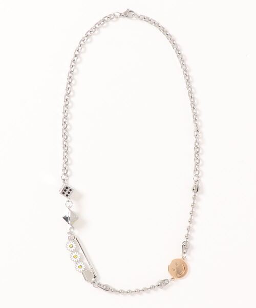 Burner（バーナー）の「【OKUOKU　0909】スマイル  フラワー マルチカラー　ネックレス oku-smile-n-1 N（ネックレス・メンズ・その他4/その他1/その他2/その他3/その他5/その他6/その他8/その他9/その他10/その他7/その他11/その他12/その他17/その他16/その他14/その他15/その他13/その他18/その他19/その他20/その他21/その他22/その他24/その他23/その他26/その他25/その他27/その他28/その他29/その他30/V/W/X/Y/Z/P/Q/R/S/T/U/シルバー/L/M/N/O/G/H/I/J/K/A/C/D/E/F/その他31/その他32/シルバー系その他/シルバー系その他4/シルバー系その他5/シルバー系その他2/シルバー系その他3/B/シルバー系その他6/シルバー系その他7・FREE）」の17枚目の写真