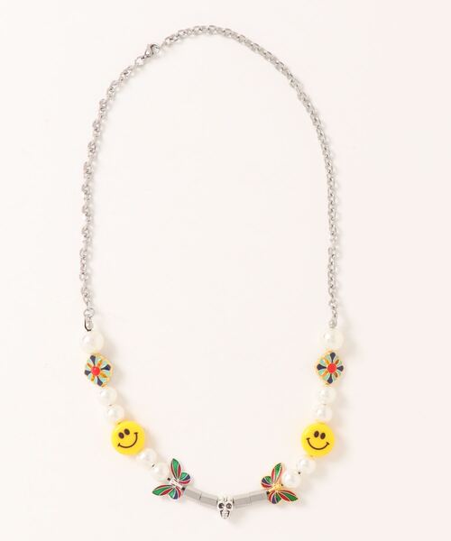 Burner（バーナー）の「【OKUOKU　0909】スマイル  フラワー マルチカラー　ネックレス oku-smile-n-1 N（ネックレス・メンズ・その他4/その他1/その他2/その他3/その他5/その他6/その他8/その他9/その他10/その他7/その他11/その他12/その他17/その他16/その他14/その他15/その他13/その他18/その他19/その他20/その他21/その他22/その他24/その他23/その他26/その他25/その他27/その他28/その他29/その他30/V/W/X/Y/Z/P/Q/R/S/T/U/シルバー/L/M/N/O/G/H/I/J/K/A/C/D/E/F/その他31/その他32/シルバー系その他/シルバー系その他4/シルバー系その他5/シルバー系その他2/シルバー系その他3/B/シルバー系その他6/シルバー系その他7・FREE）」の3枚目の写真