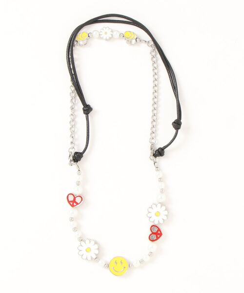 Burner（バーナー）の「【OKUOKU　0909】スマイル  フラワー マルチカラー　ネックレス oku-smile-n-1 N（ネックレス・メンズ・その他4/その他1/その他2/その他3/その他5/その他6/その他8/その他9/その他10/その他7/その他11/その他12/その他17/その他16/その他14/その他15/その他13/その他18/その他19/その他20/その他21/その他22/その他24/その他23/その他26/その他25/その他27/その他28/その他29/その他30/V/W/X/Y/Z/P/Q/R/S/T/U/シルバー/L/M/N/O/G/H/I/J/K/A/C/D/E/F/その他31/その他32/シルバー系その他/シルバー系その他4/シルバー系その他5/シルバー系その他2/シルバー系その他3/B/シルバー系その他6/シルバー系その他7・FREE）」の10枚目の写真