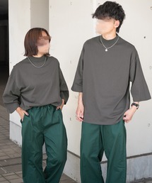 モックネックTシャツ(ユニセックス)
