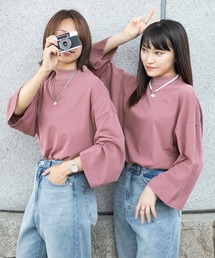 モックネックTシャツ(ユニセックス)