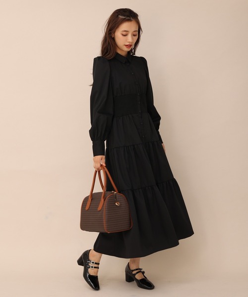 美品❣️カデュネ シャツセットアップワンピース　サックス 美品❣️カデュネ シャツセットアップワンピース サックス - メルカリ