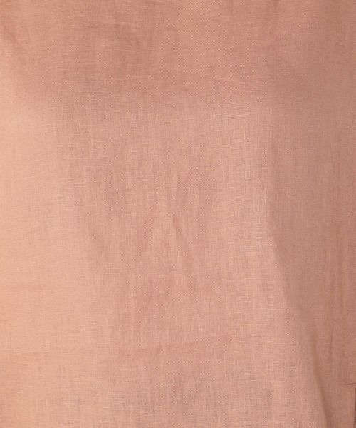 studio CLIP（スタディオクリップ）の「リネン100ポンチョ風チュニック（チュニック・レディース・ピンク/グリーン/スモーク・FREE）」の8枚目の写真