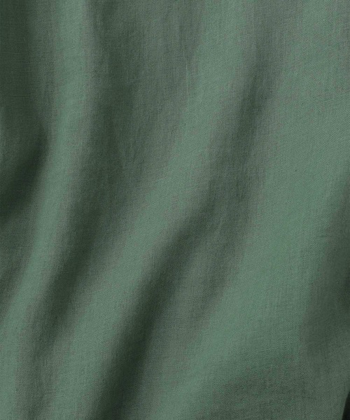 studio CLIP（スタディオクリップ）の「リネン100ポンチョ風チュニック（チュニック・レディース・ピンク/グリーン/スモーク・FREE）」の14枚目の写真