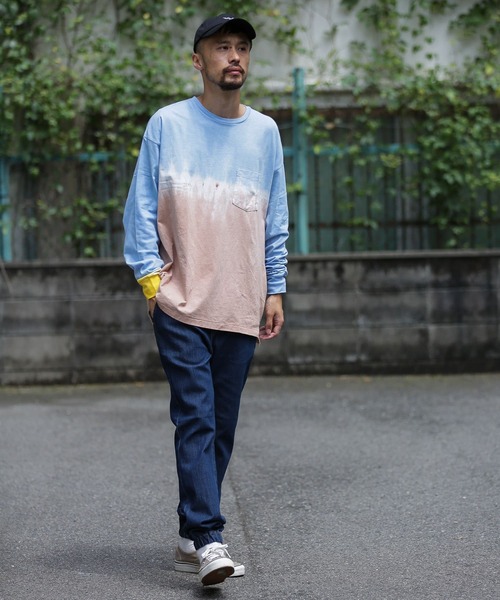 CAL O LINE（キャルオーライン）の「CAL O LINE　TIE DYE LONG-SLEEVE T-SHIRTS（Tシャツ/カットソー・メンズ・その他1/その他2・MEDIUM/LARGE）」の3枚目の写真