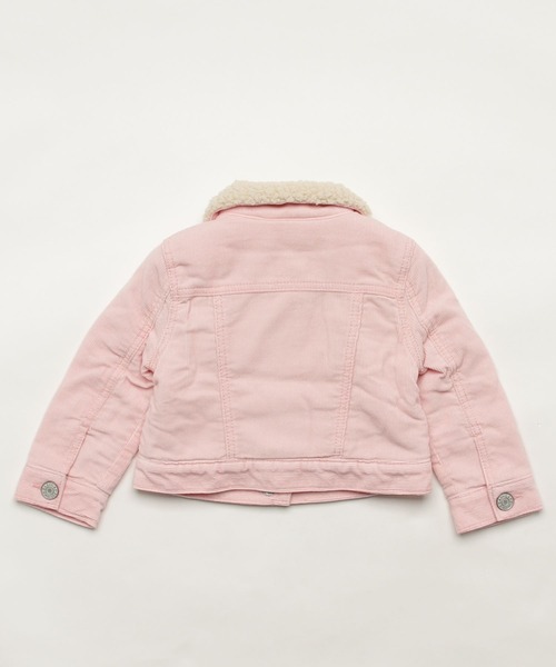 GAP(ギャップ)の「裏ボア コーデュロイ アイコンジャケット (幼児)(その他アウター・キッズ・ピンク・4 YRS/5 YRS/18-24M/2 YRS/3 YRS/12-18M)」の2枚目の写真
