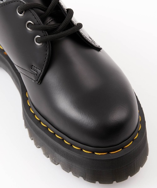 Dr. Martens（ドクターマーチン）の「Dr.Martens / ドクターマーチン 1461 QUAD 3EYE SHOE 3ホール クアッド ハイソール シューズ（ブーツ・メンズ・ブラック・9/11/7/6/8/10/5）」の5枚目の写真