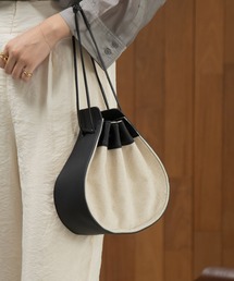 Amiur | marron drawstring bag(ハンドバッグ)