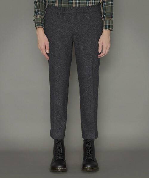 MACKINTOSH LONDON(マッキントッシュ ロンドン)の「【FLEX JERSEY】絹ネップシャーリングパンツ(その他パンツ・メンズ・チャコールグレー/ベージュ系その他・40/38/42)」の8枚目の写真