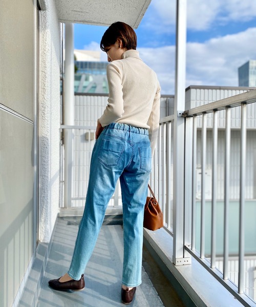 un dix cors（アンディコール）の「大人の日常着インナー　リブタートル（ニット/セーター・レディース・オフホワイト/ブラック/グレー・FREE）」の10枚目の写真