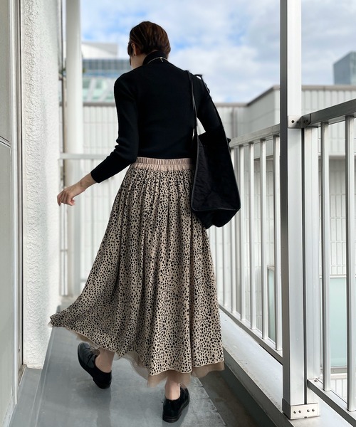 un dix cors（アンディコール）の「大人の日常着インナー　リブタートル（ニット/セーター・レディース・オフホワイト/ブラック/グレー・FREE）」の16枚目の写真