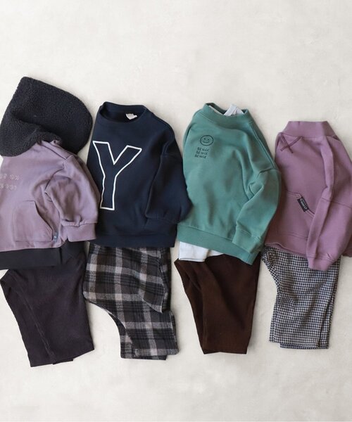 BREEZE by yumi.（ブリーズバイユミ）の「WEB限定グラフィックトレーナー 【BREEZE by yumi.】（スウェット・キッズ・アイボリー/マスタード/チャコール/パープル/グリーン・100/110/140/90/130/80/120）」の19枚目の写真