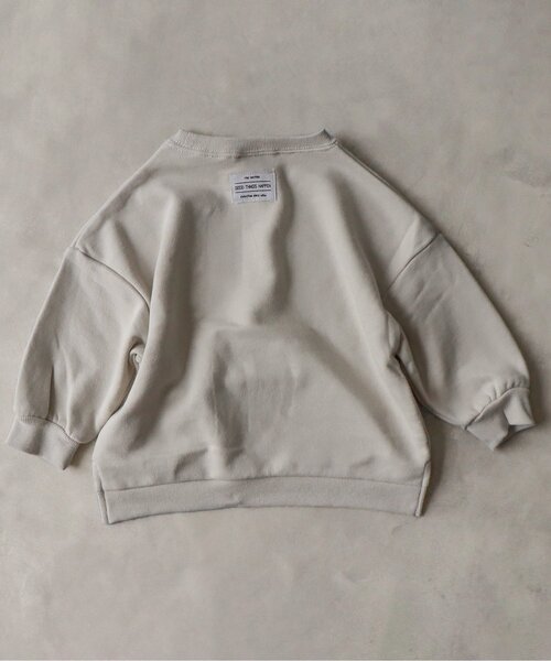 BREEZE by yumi.（ブリーズバイユミ）の「WEB限定グラフィックトレーナー 【BREEZE by yumi.】（スウェット・キッズ・アイボリー/マスタード/チャコール/パープル/グリーン・100/110/140/90/130/80/120）」の21枚目の写真