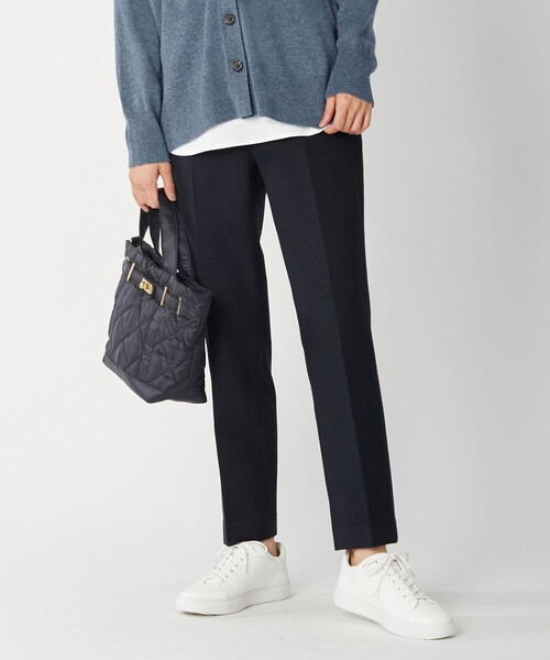 J.PRESS(ジェイプレス)の「【洗える】チェルビック テーパード パンツ(その他パンツ・レディース・ライトグレー系/ダークブラウン系/ネイビー系・11/7/13/9)」の3枚目の写真
