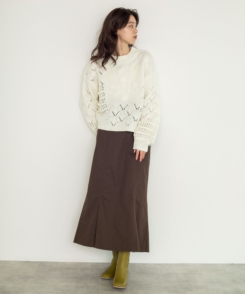 w closet（ダブルクローゼット）の「スクエアショートブーツ（ブーツ・レディース・ブラック/ライトグリーン/アイボリー・M/L）」の15枚目の写真