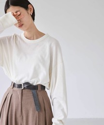 TODAYFUL | コットンウールロングTシャツ(Tシャツ/カットソー)