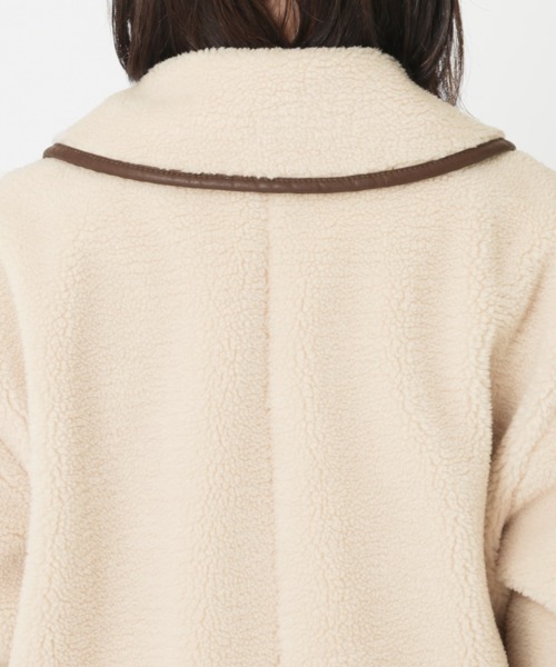 JOURNAL STANDARD relume（ジャーナルスタンダード　レリューム）の「エコムートンブルゾン◆（ブルゾン・レディース・ナチュラル・SMALL/MEDIUM）」の12枚目の写真