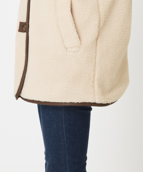 JOURNAL STANDARD relume（ジャーナルスタンダード　レリューム）の「エコムートンブルゾン◆（ブルゾン・レディース・ナチュラル・SMALL/MEDIUM）」の16枚目の写真