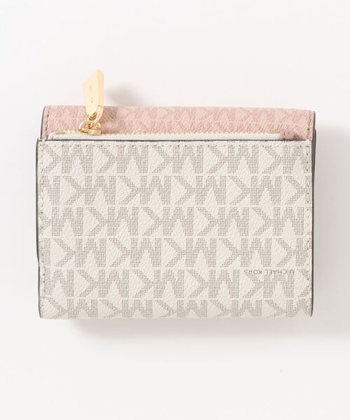 MICHAEL KORS(マイケルコース)の「JET SET CHARM エンベロープ トライフォールド ミディアム - MKシグネチャー(財布・レディース・ピンク系その他・FREE)」の2枚目の写真