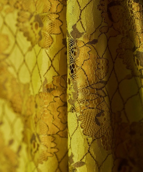 lautreamont BLEUBLANC（ロートレアモンブルーブラン）の「<lautreamont BLEUBLANC>アシンメトリーレーススカート（スカート・レディース・ネイビー/イエロー・9号/11号/7号）」の11枚目の写真