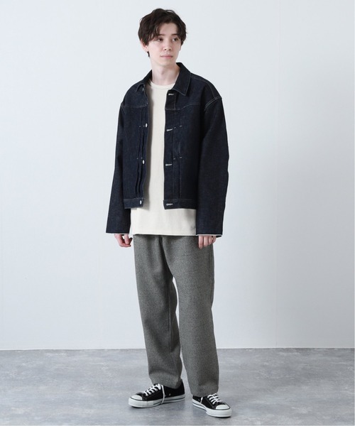 JOURNAL STANDARD(ジャーナルスタンダード)の「ツィーディーメランジ ブッチャー1P(その他パンツ・メンズ・グレー/ブラック/キャメル/ブラウン・LARGE/SMALL/MEDIUM)」の11枚目の写真
