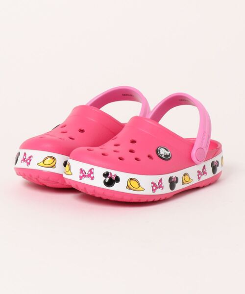 セール クロックバンド ディズニーミニー クロッグ キッズ Crocband Minnie Clog K サンダル Crocs クロックス のファッション通販 Zozotown