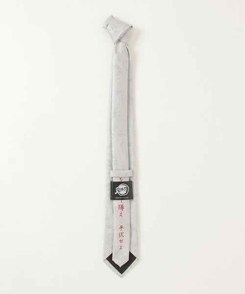 Perfect Suit FActory（パーフェクトスーツファクトリー）の「鬼滅の刃 コラボネクタイ 鬼舞辻無惨（ネクタイ・メンズ・ブラック/ライトグレー・FREE）」の8枚目の写真
