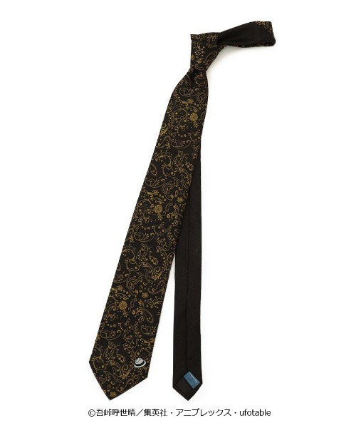 Perfect Suit FActory（パーフェクトスーツファクトリー）の「鬼滅の刃 コラボネクタイ 鬼舞辻無惨（ネクタイ・メンズ・ブラック/ライトグレー・FREE）」の5枚目の写真