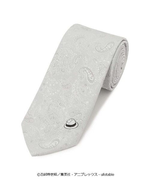 Perfect Suit FActory（パーフェクトスーツファクトリー）の「鬼滅の刃 コラボネクタイ 鬼舞辻無惨（ネクタイ・メンズ・ブラック/ライトグレー・FREE）」の6枚目の写真