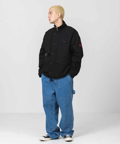 XLARGE（エクストララージ）の「MILITARY RIPSTOP JACKET（ミリタリージャケット・メンズ・ブラック/ベージュ/オリーブ・S/M/L/XL）」の16枚目の写真